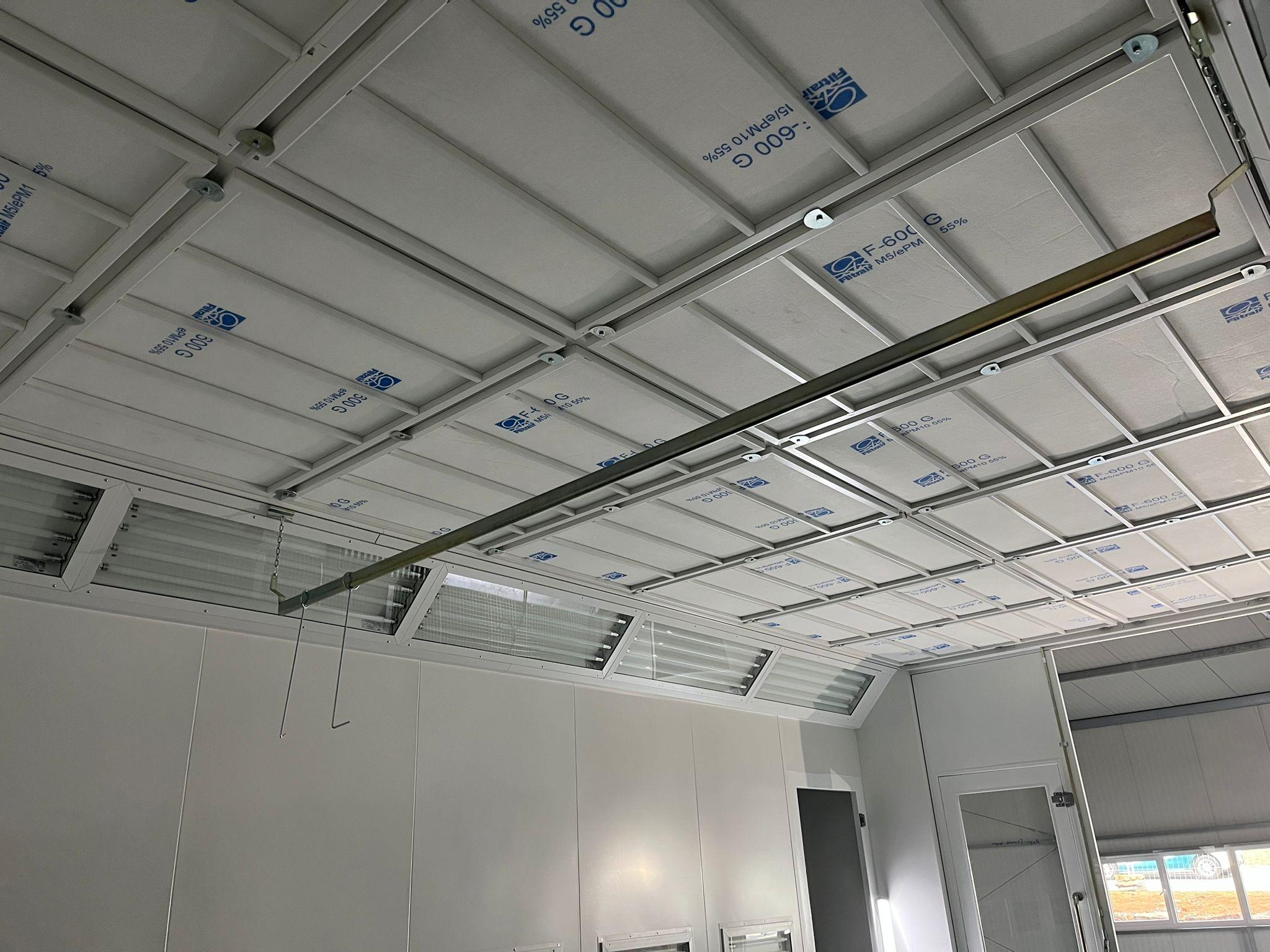 Storm Chromatherm Lackierkabine Trocknungsanlagen Lackierarbeitsplätze Kundeninstallation-S