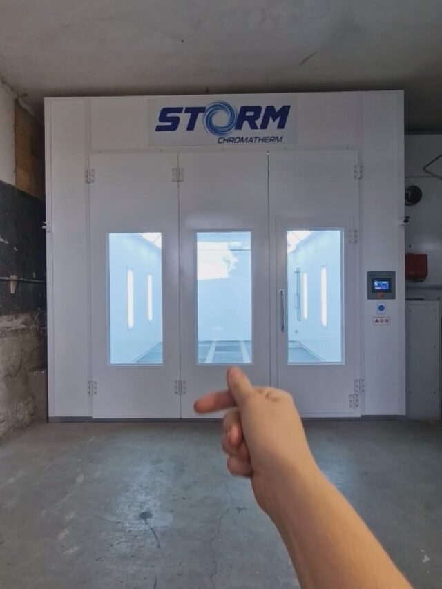 Profi Lackierkabine & Trocknungsanlage STORM Chromatherm Lackieranlage