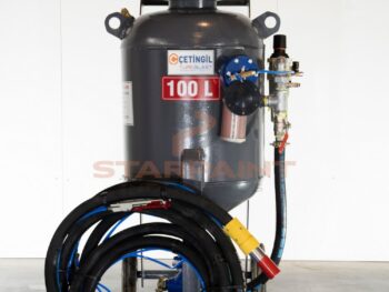Mobile Druckstrahl Sandstrahlanlage STARPAINT Industries Austria, Germany, Switzerland,