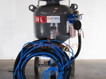 Mobile Druckstrahl Sandstrahlanlage STARPAINT Industries Austria, Germany, Switzerland,
