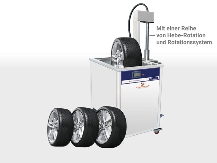 Ultraschall-Radwaschanlage, Radwaschmaschine, Felgenreinigung Entlackungsbecken PRO Ultraschall-Felgenentlackung - Felgen Entlackung Entlackungsbecken - Entlackungsmittel - Entlackungschemie