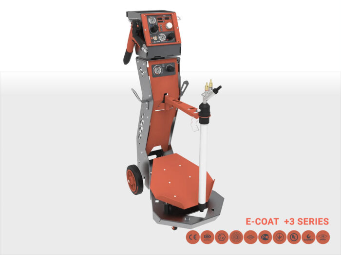 Electron E-Coat +3 Pro Multicolor Pulverbeschichtungsgerät Pulverpistole