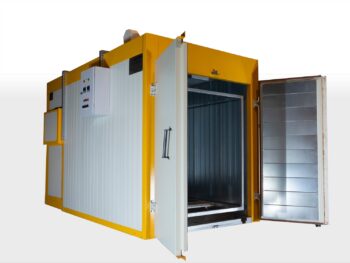 Einbrennofen, Pulverofen, Pulverbeschichtungsofen, Pulver, Superdry, Härtungsofen, Lackieranlage, Industrie, Pulverbeschichtung, Hybridsystem,
