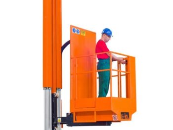 Pneumatischen Arbeitsbühne Plattformen Wandlift Airstroke Simple