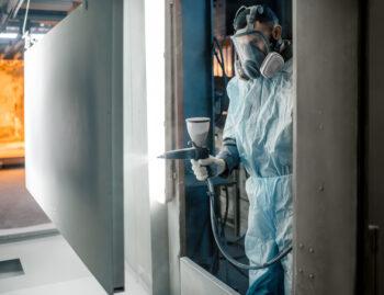 Pulverabsauganlage, Pulverbeschichtungsanlage, Absauganlage, Pulverstand, Pulverkabine, Pulverpistole, Starpaint Industries