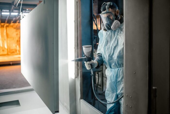 Pulverabsauganlage, Pulverbeschichtungsanlage, Absauganlage, Pulverstand, Pulverkabine, Pulverpistole, Starpaint Industries